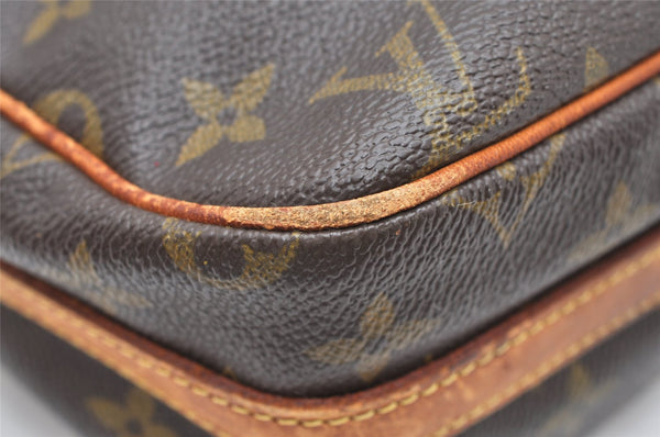 Authentic Louis Vuitton Monogram Senlis Shoulder Cross Bag Old Model Junk 3519K