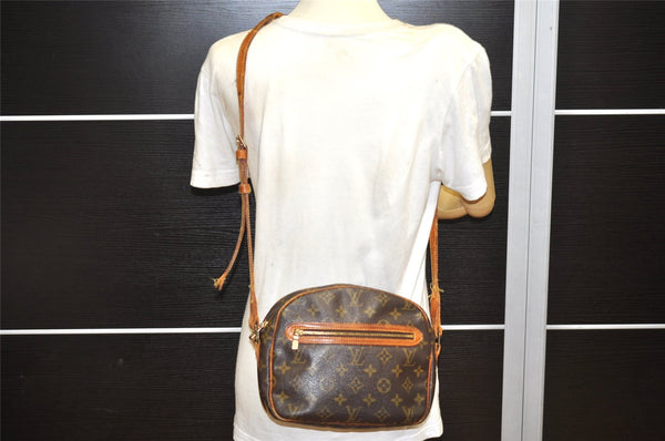 Authentic Louis Vuitton Monogram Senlis Shoulder Cross Bag Old Model Junk 3519K