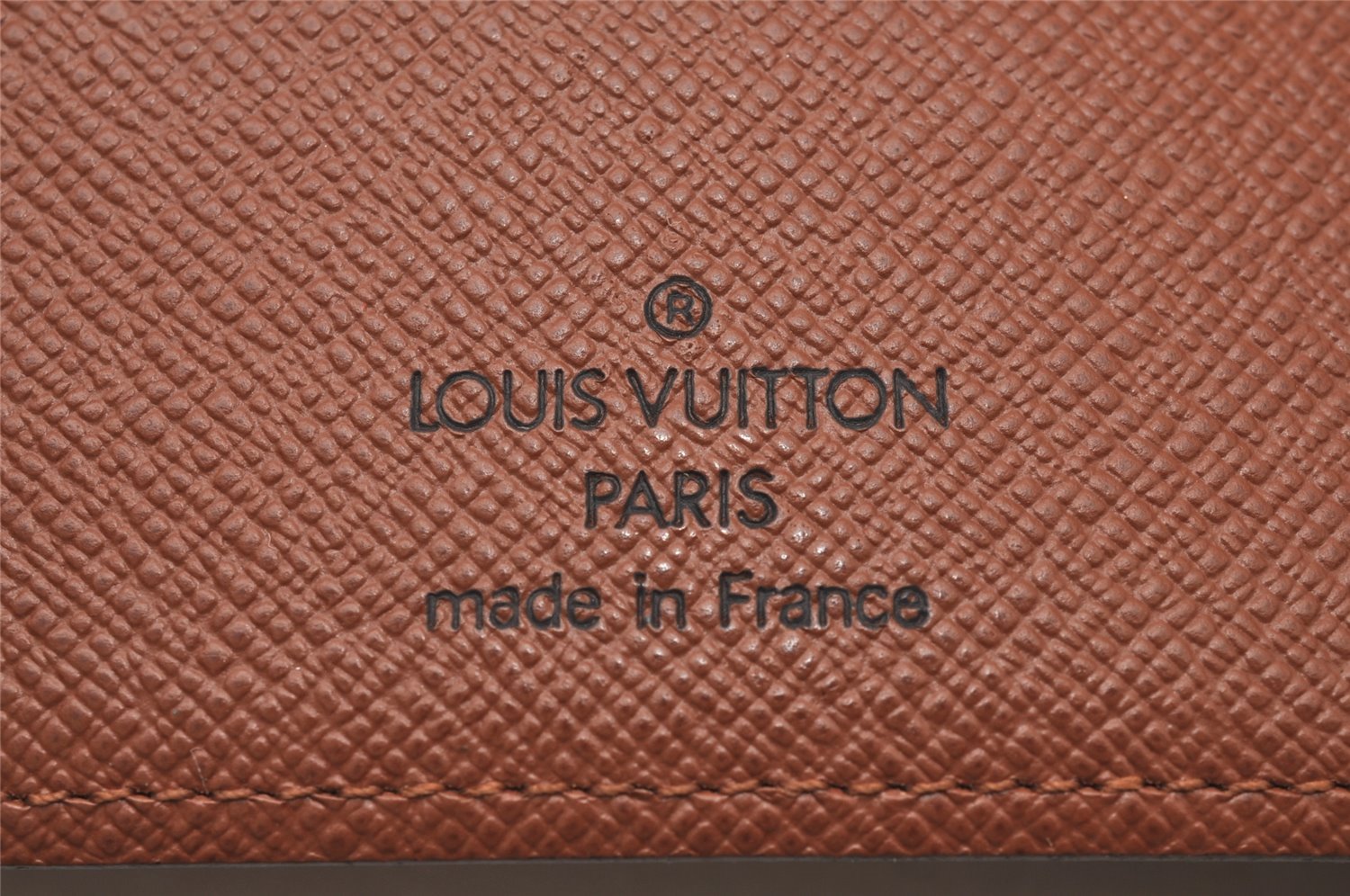 Authentic Louis Vuitton Monogram Agenda MM Notebook Cover R20004 LV 3520I