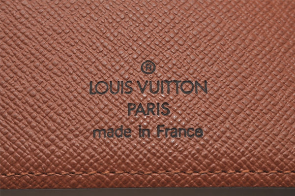 Authentic Louis Vuitton Monogram Agenda MM Notebook Cover R20004 LV 3520I