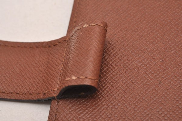 Authentic Louis Vuitton Monogram Agenda MM Notebook Cover R20004 LV 3520I