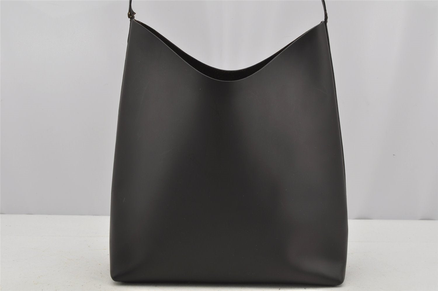 Authentic GUCCI Vintage Shoulder Hand Bag Purse Leather Brown 3521J