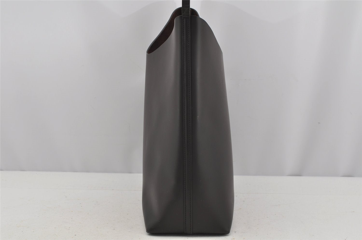 Authentic GUCCI Vintage Shoulder Hand Bag Purse Leather Brown 3521J