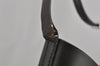 Authentic GUCCI Vintage Shoulder Hand Bag Purse Leather Brown 3521J
