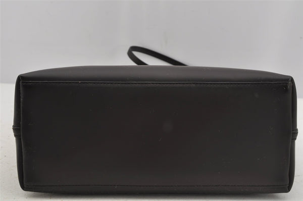 Authentic GUCCI Vintage Shoulder Hand Bag Purse Leather Brown 3521J