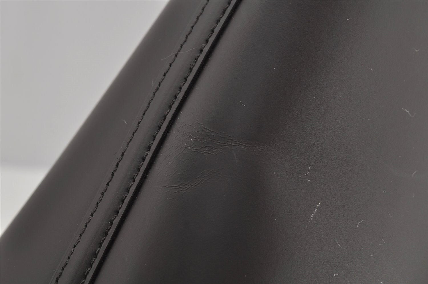 Authentic GUCCI Vintage Shoulder Hand Bag Purse Leather Brown 3521J