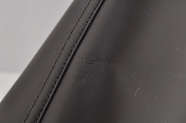 Authentic GUCCI Vintage Shoulder Hand Bag Purse Leather Brown 3521J