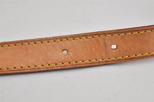 Auth Louis Vuitton Vernis Thompson Street Shoulder Bag Yellow M91008 LV 3521K