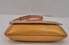 Auth Louis Vuitton Vernis Thompson Street Shoulder Bag Yellow M91008 LV 3521K
