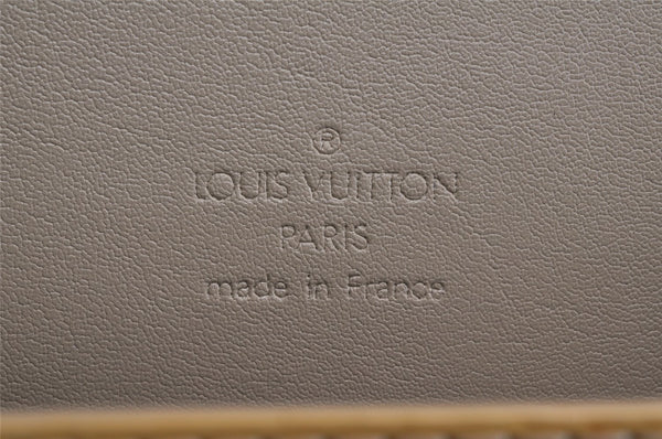 Auth Louis Vuitton Vernis Thompson Street Shoulder Bag Yellow M91008 LV 3521K