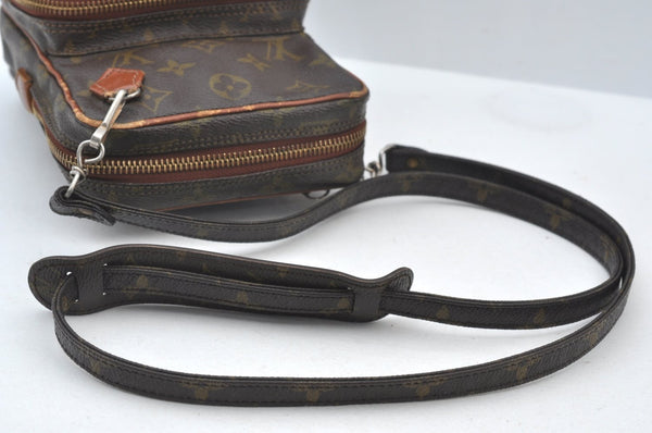 Authentic Louis Vuitton Monogram Amazone Shoulder Cross Body Bag Old Model 3522J