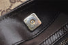 Authentic GUCCI Shoulder Hand Bag GG Canvas Leather 106250 Brown 3522K