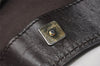 Authentic GUCCI Shoulder Hand Bag GG Canvas Leather 106250 Brown 3522K