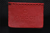 Authentic GUCCI Hand Bag Pouch Purse GG Canvas Leather 0391147 Black 3523I