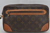 Authentic Louis Vuitton Monogram Marly Dragonne GM M51825 Clutch Bag Junk 3523J