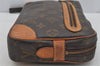 Authentic Louis Vuitton Monogram Marly Dragonne GM M51825 Clutch Bag Junk 3523J