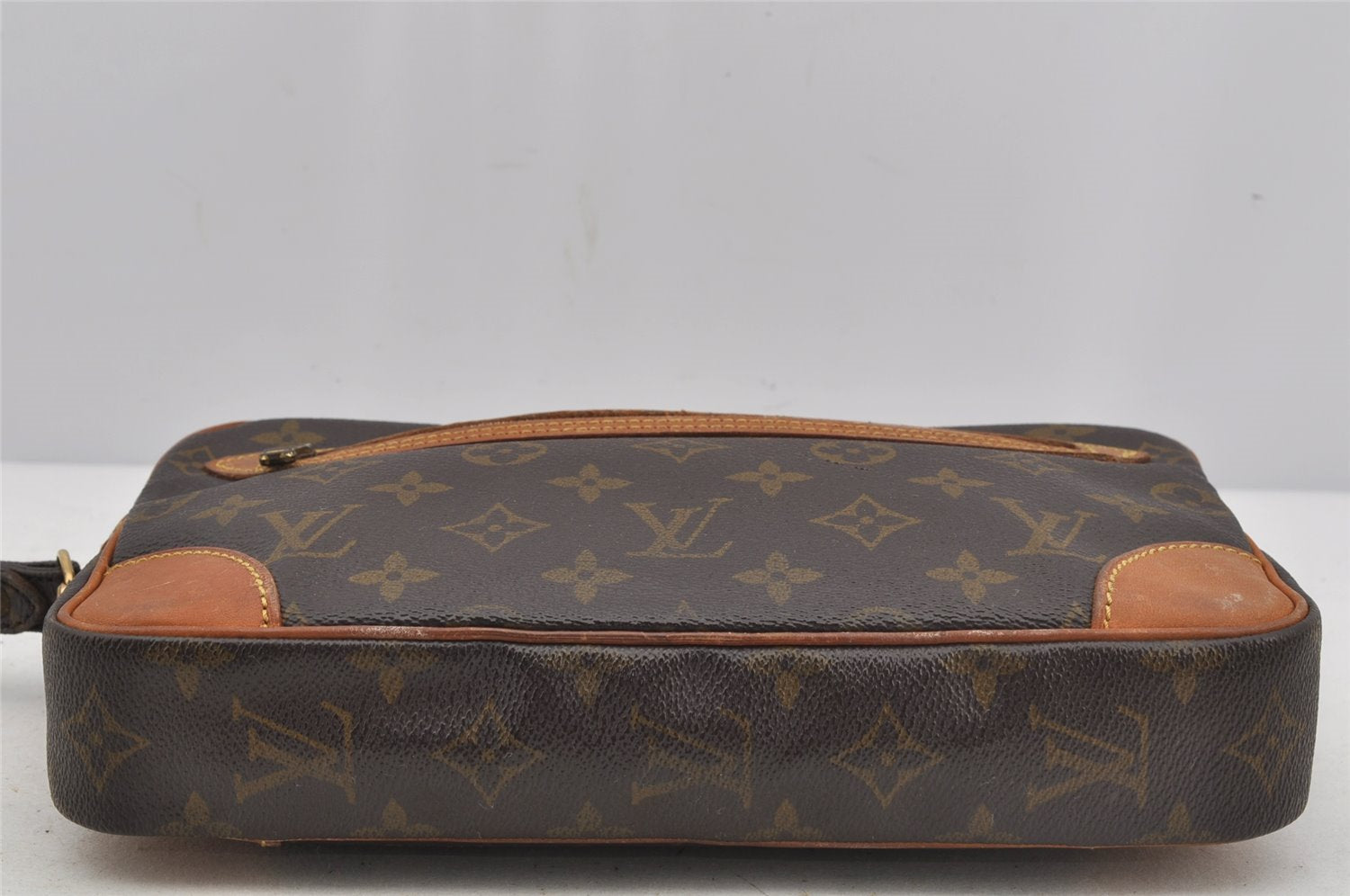 Authentic Louis Vuitton Monogram Marly Dragonne GM M51825 Clutch Bag Junk 3523J