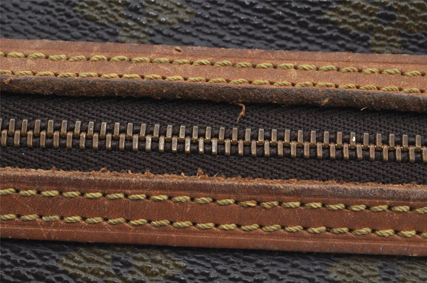 Authentic Louis Vuitton Monogram Marly Dragonne GM M51825 Clutch Bag Junk 3523J