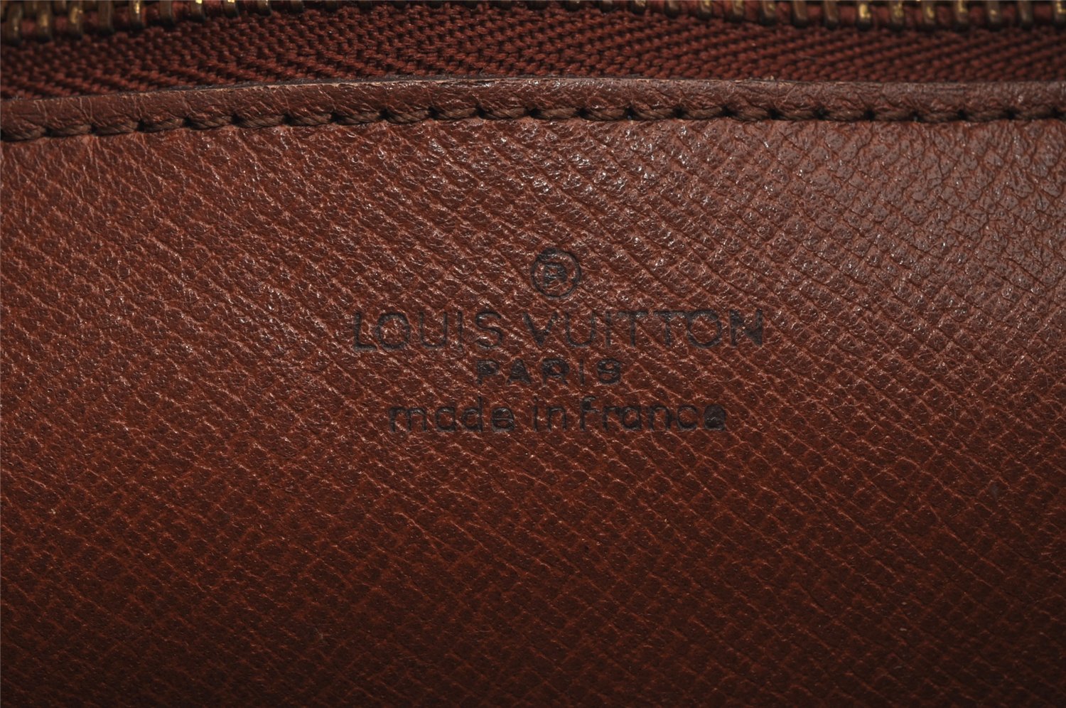 Authentic Louis Vuitton Monogram Marly Dragonne GM M51825 Clutch Bag Junk 3523J