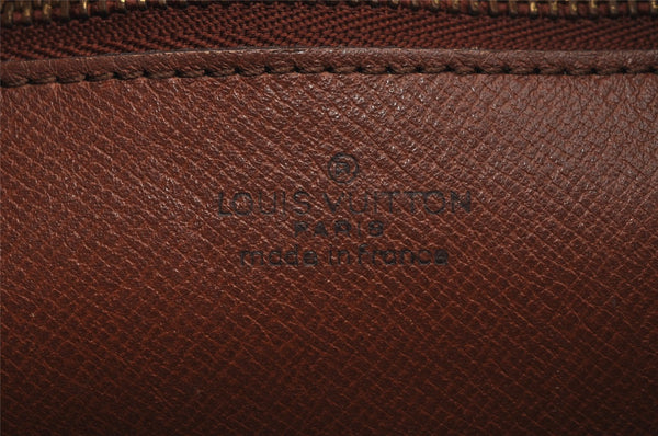 Authentic Louis Vuitton Monogram Marly Dragonne GM M51825 Clutch Bag Junk 3523J