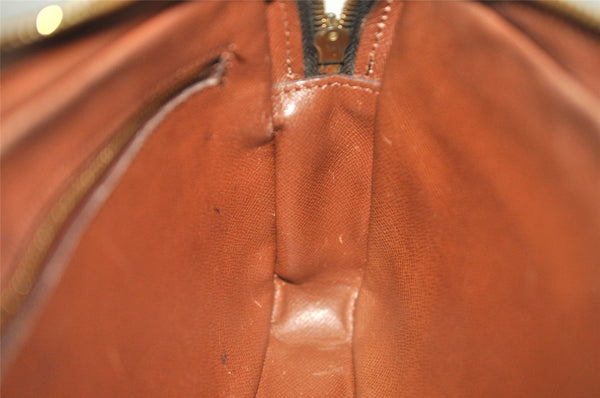 Authentic Louis Vuitton Monogram Marly Dragonne GM M51825 Clutch Bag Junk 3523J