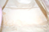 Authentic CHANEL New Travel Line Shoulder Tote Bag Nylon Leather Pink 3523K
