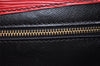 Authentic Louis Vuitton Epi Arts Deco Clutch Bag Red M52637 LV 3524I