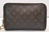 Authentic Louis Vuitton Monogram Orsay Clutch Hand Bag Purse M51790 LV 3524J