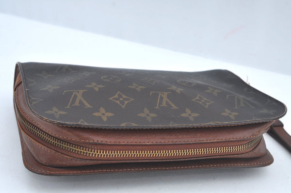 Authentic Louis Vuitton Monogram Orsay Clutch Hand Bag Purse M51790 LV 3524J