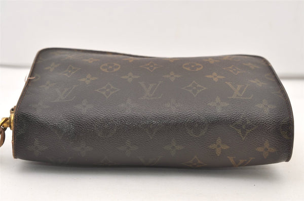 Authentic Louis Vuitton Monogram Orsay Clutch Hand Bag Purse M51790 LV 3524J