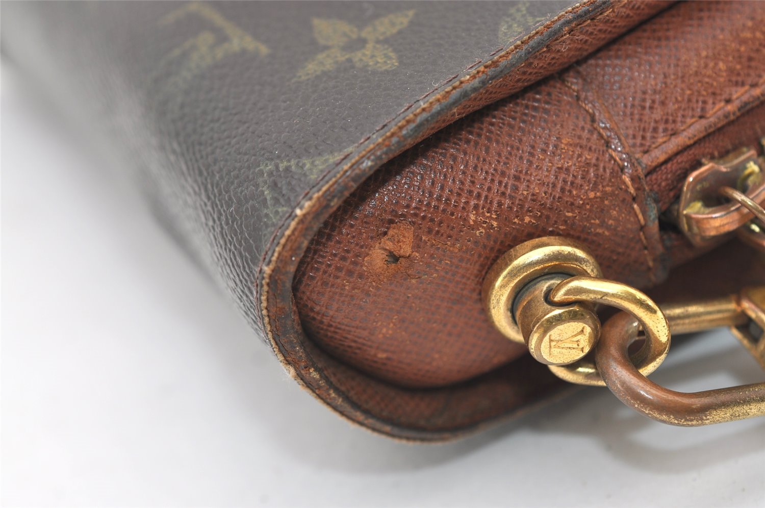 Authentic Louis Vuitton Monogram Orsay Clutch Hand Bag Purse M51790 LV 3524J