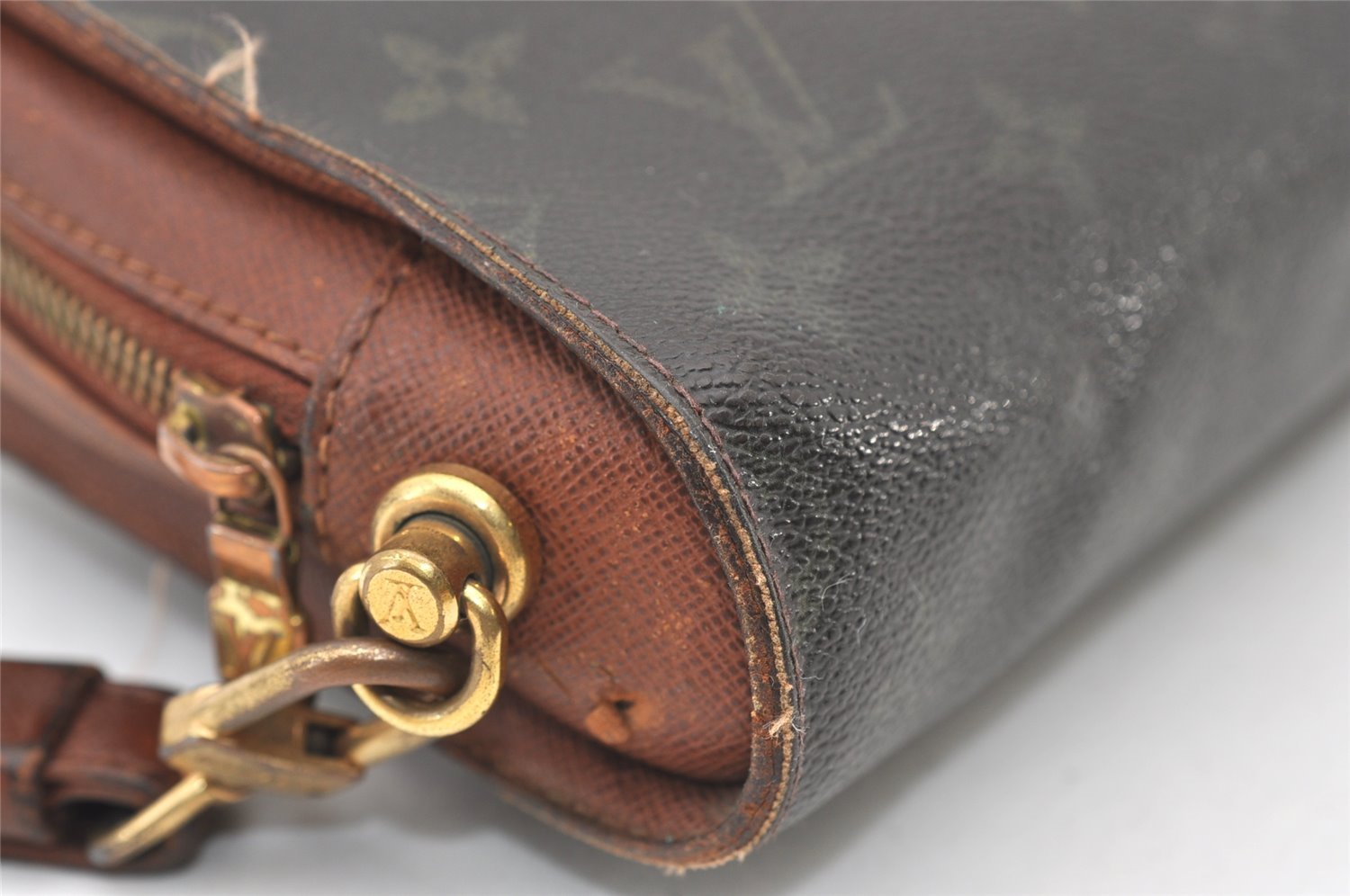 Authentic Louis Vuitton Monogram Orsay Clutch Hand Bag Purse M51790 LV 3524J