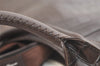 Authentic Salvatore Ferragamo Vintage Leather Shoulder Tote Bag Brown SF 3525K