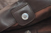 Authentic Salvatore Ferragamo Vintage Leather Shoulder Tote Bag Brown SF 3525K