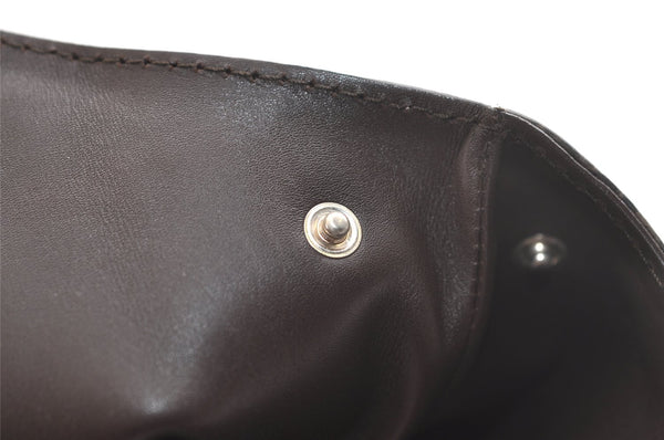 Authentic Salvatore Ferragamo Vintage Leather Shoulder Tote Bag Brown SF 3525K