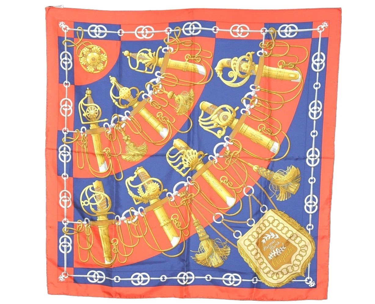 Authentic HERMES Carre 90 Scarf 