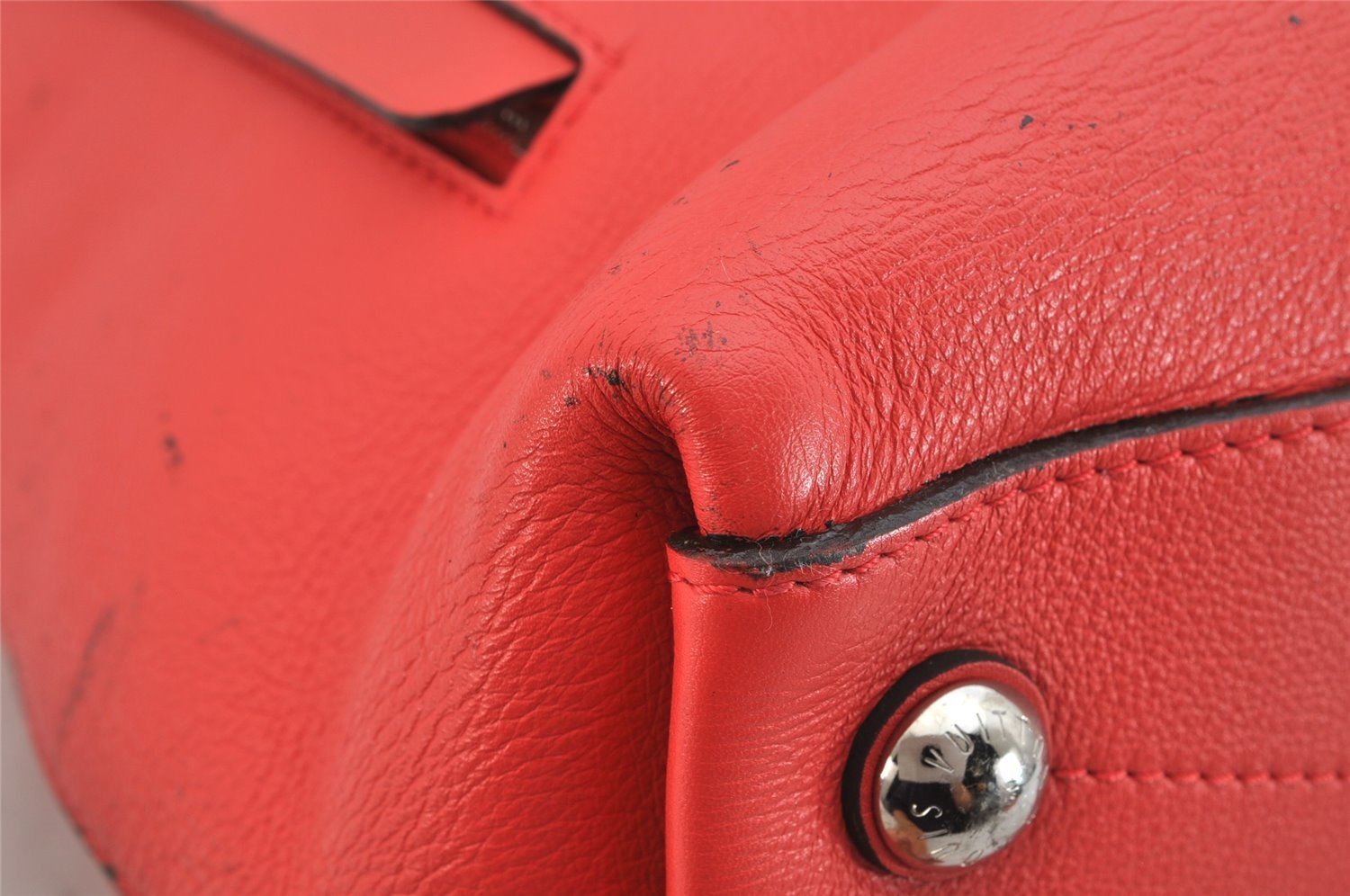 Auth Louis Vuitton Parnassea Bagatelle 2Way Shoulder Hand Bag M94352 Red 3527K