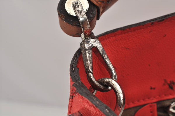 Auth Louis Vuitton Parnassea Bagatelle 2Way Shoulder Hand Bag M94352 Red 3527K