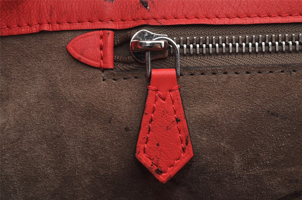 Auth Louis Vuitton Parnassea Bagatelle 2Way Shoulder Hand Bag M94352 Red 3527K