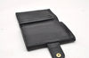 Authentic CHANEL Caviar Skin CC Logo Bifold Wallet Purse Black 3529K