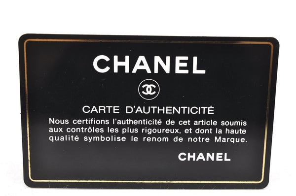 Authentic CHANEL Caviar Skin CC Logo Bifold Wallet Purse Black 3529K