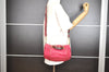 Authentic Chloe Ethel 2Way Shoulder Cross Body Hand Bag Purse Leather Pink 3531I