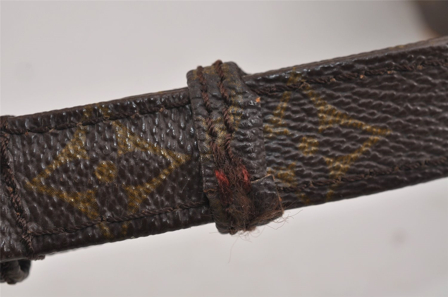 Auth Louis Vuitton Monogram Petit Marceau Shoulder Cross Bag Old Model LV 3531J