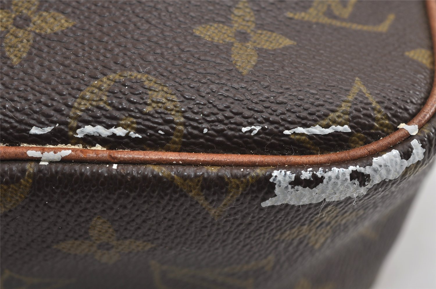 Auth Louis Vuitton Monogram Petit Marceau Shoulder Cross Bag Old Model LV 3531J