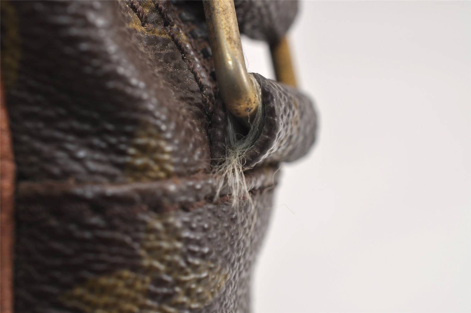 Auth Louis Vuitton Monogram Petit Marceau Shoulder Cross Bag Old Model LV 3531J