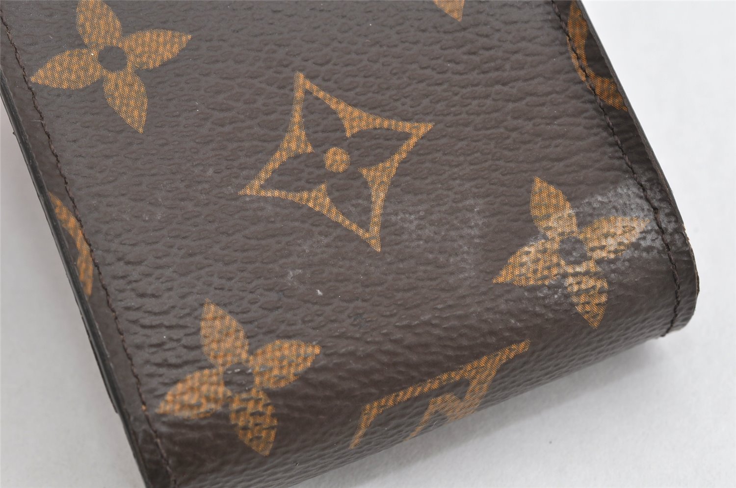 Authentic Louis Vuitton Monogram Etui Cigarette Case M63024 LV 3531K