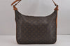 Authentic Louis Vuitton Monogram Boulogne 35 Shoulder Cross Bag Old Model 3534J