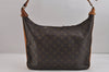 Authentic Louis Vuitton Monogram Boulogne 35 Shoulder Cross Bag Old Model 3534J