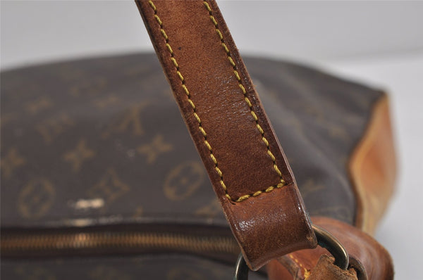 Authentic Louis Vuitton Monogram Boulogne 35 Shoulder Cross Bag Old Model 3534J