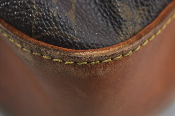 Authentic Louis Vuitton Monogram Boulogne 35 Shoulder Cross Bag Old Model 3534J